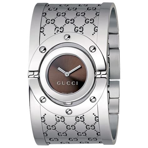 womens gucci bangle watch|gucci stainless steel women's watch.